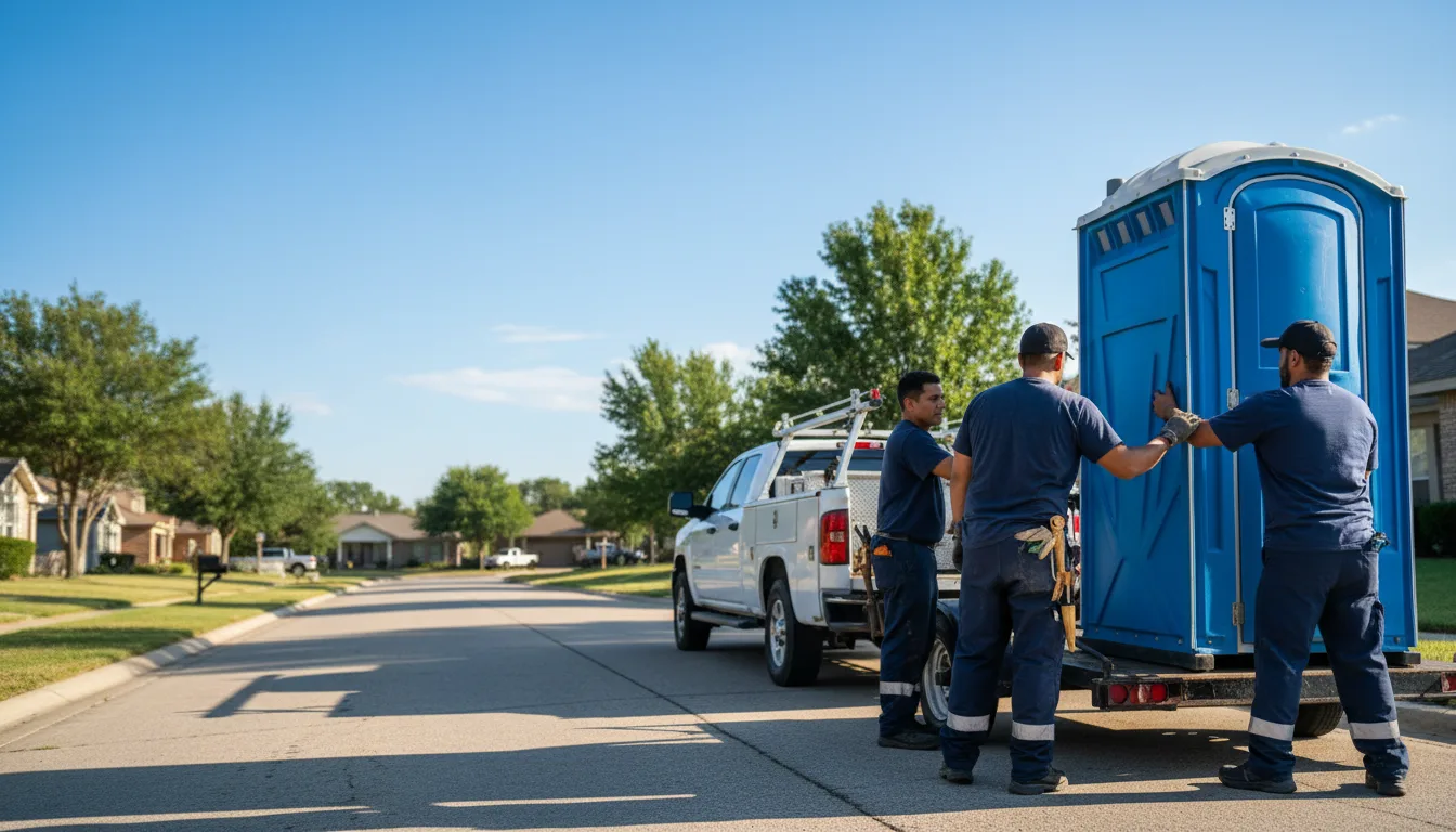 Portable Toilet Rental in Shawnee, KS near me